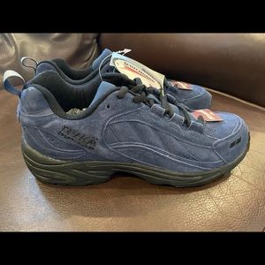 Ryka NWT Sport Walker shoes blue suede